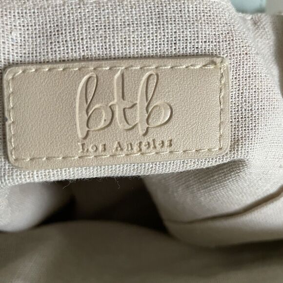 Btb Los Angeles Straw Tote - Picture 5 of 10